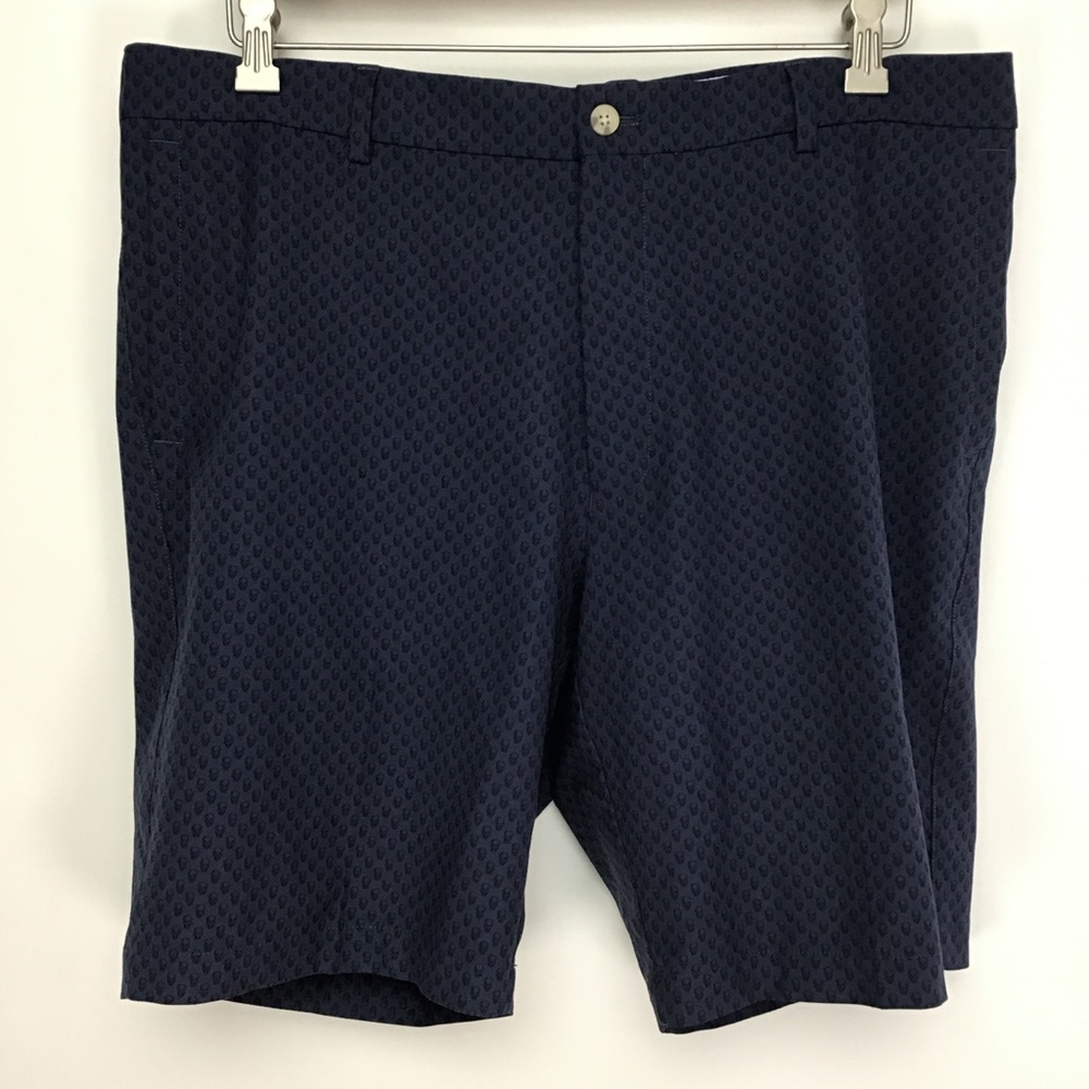 Peter Millar Crown Sport Performance skull graphic print men’s shorts 36